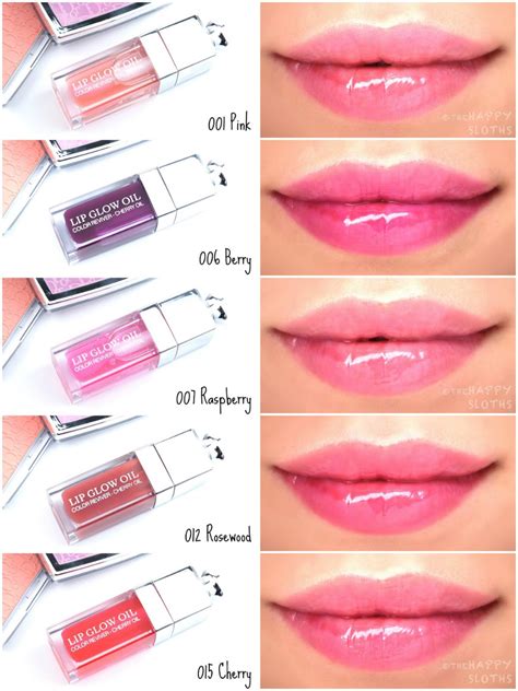 dior lip oil shades